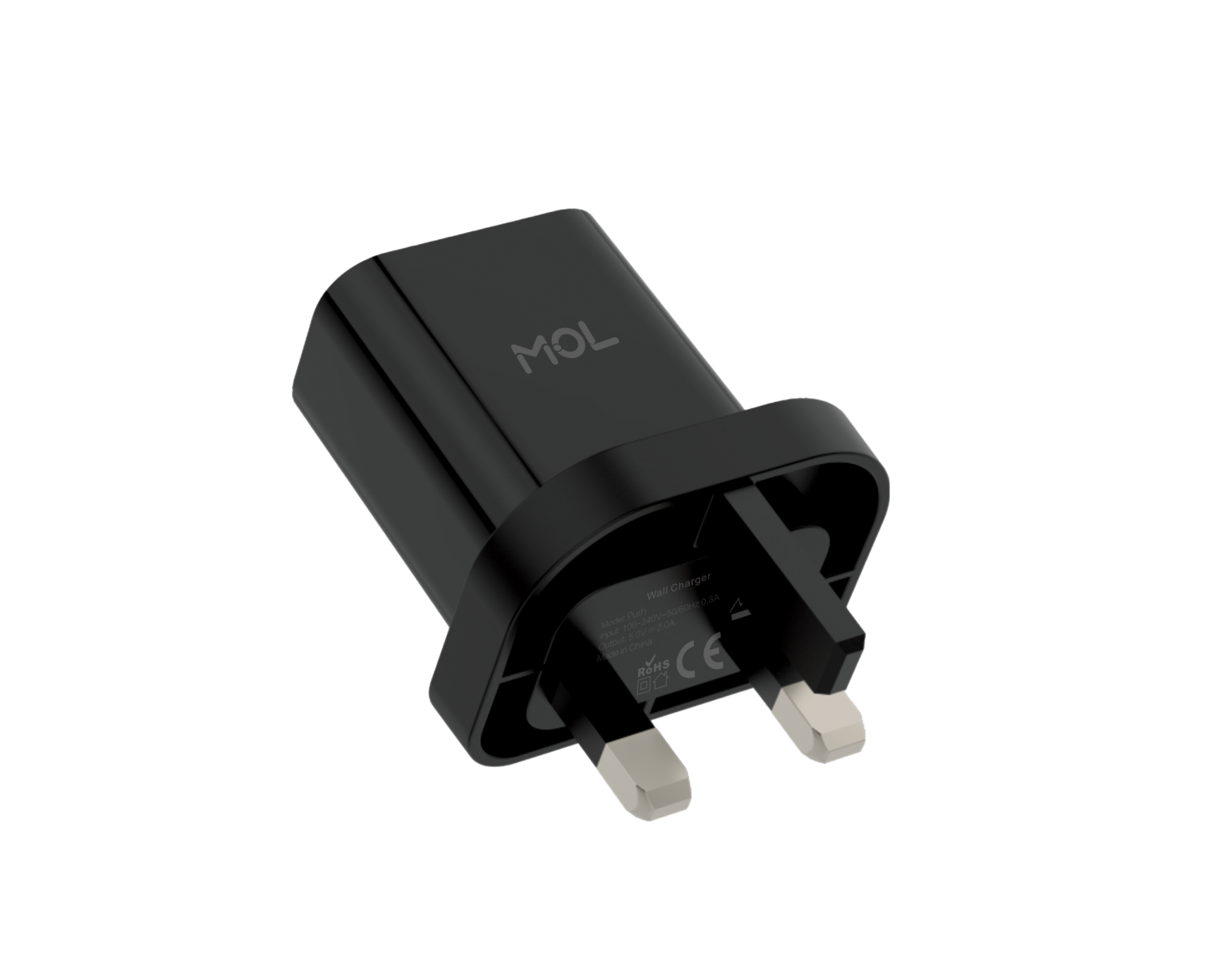 MOL PUSH Micro 2A Fast Wall Charger